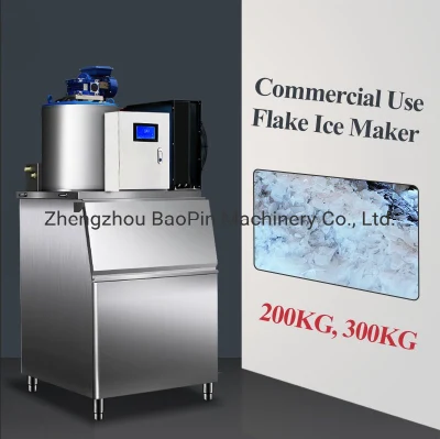 300kg Large Capacity Quiet Commercial Granular Cube Ice Machine Ice Maker Manufacturer Factory for Laboratory Residential Use