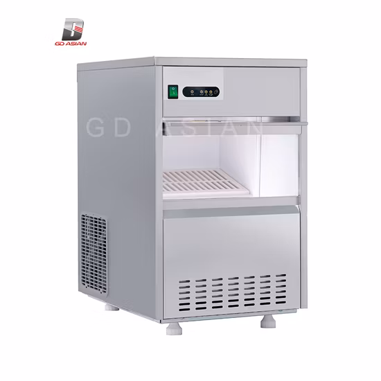 Tob Sale 49kg Zb60 High Productivity Commercial Bullet Ice Maker